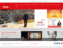 Tablet Screenshot of pathik.org